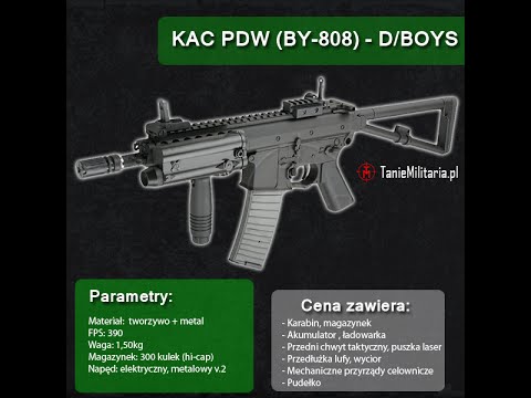 KAC PDW (BY-808) FIRMY D/BOYS - TANIEMILITARIA.PL