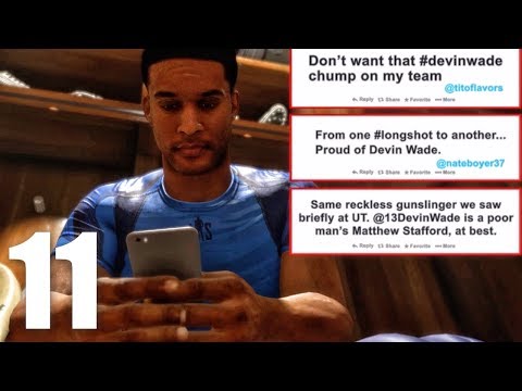 NFL DRAFT SEASON FINALE! Madden 18 Longshot Gameplay Walkthrough Ep. 11