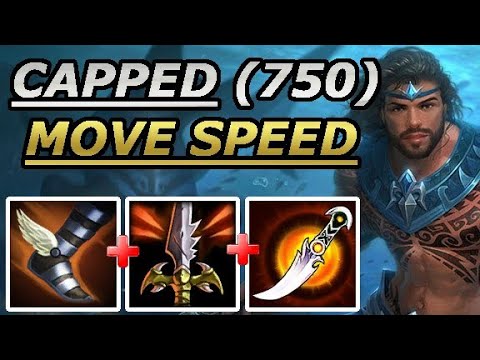 I GOT MOVEMENT SPEED CAP (750) ON POSEIDON LMAO - Season 8 Masters Ranked 1v1 Duel - SMITE