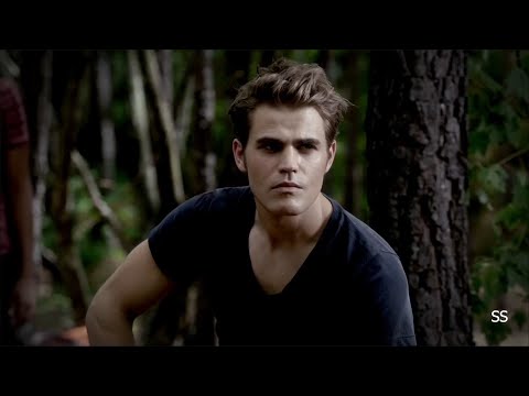 TVD - S3 Ep 2 - Stefan & Klaus -  A vampire who doesn't burn in the sun.