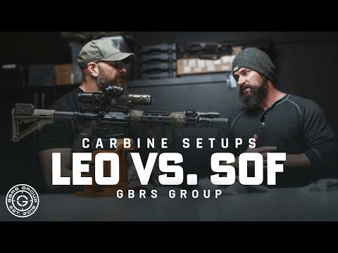 GBRS Group | Carbine Setups LEO vs SOF