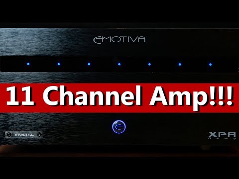 Emotiva XPA-11 Amplifier - Unboxing and Overview