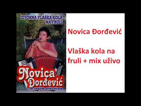NOVICA DJORDJEVIC - VLASKA KOLA NA FRULI + MIX UZIVO (VlaskiMelos)