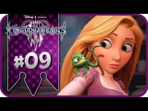 Kingdom Hearts 3 Walkthrough Part 9 ((PS4)) English - No Commentary - Tangled