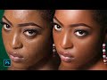 High End Skin Retouching For Beginners Photoshop Frequency Separation Tutorial