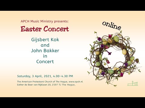 Easter Concert 3 April 2021