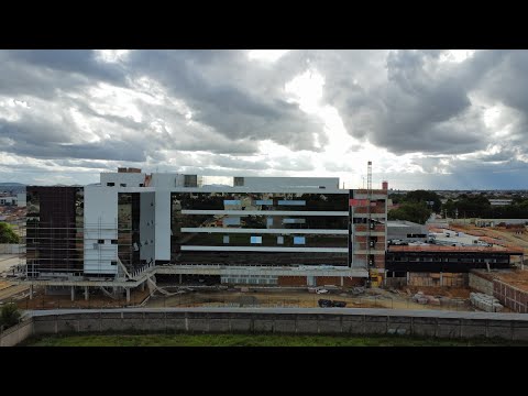 Hospital Memorial Ágape - Arapiraca, Alagoas = 80% da obra concluída.