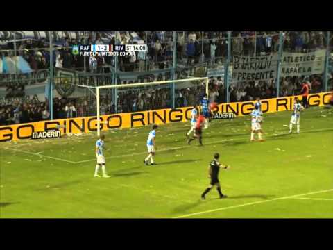 La noche soñada de Cavenaghi. Rafaela 1 River 4. Fecha 17.Torneo Primera División 2015.FPT