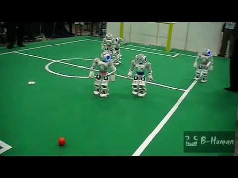B-Human - Austin Villa (RoboCup 2010, SPL, Semi Final) - Second Half - Part I