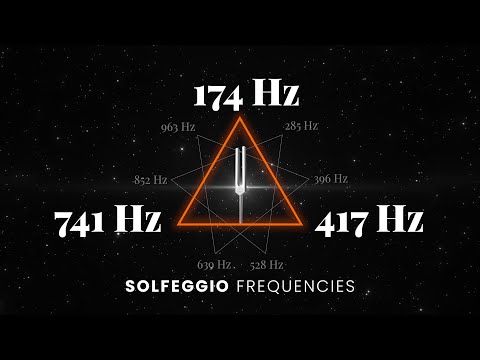 174Hz + 417Hz + 741Hz Triple Solfeggio Frequency Healing | Sacral & Throat Chakra | Tuning Forks