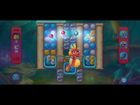 Fishdom: Help the fish 🥵 HARD LEVEL 6049 🥵 Fishdom Ads Mini Games #fishdom