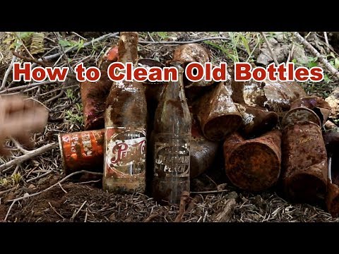 A quick and easy way to clean your old glass treasures.
