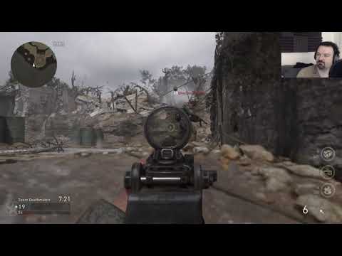 Call of Duty: WW II Private Beta gameplay pt16 - Very Close TDM Competition