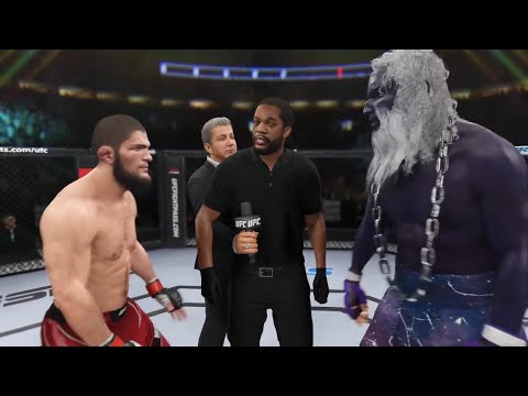 Khabib vs. Titan Krios - EA Sports UFC 4 - Champion Fight 🦅