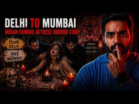 Indian Famous Actress Horror Story : Delhi to Mumbai #hindihorrorstory