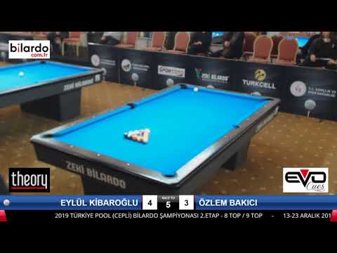 EYLÜL KİBAROĞLU & ÖZLEM BAKICI Bilardo Maçı - 