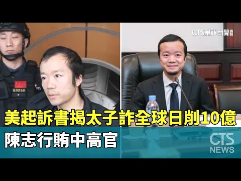 美起訴書揭太子詐全球「日削10億」　陳志行賄中高官