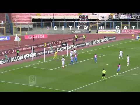 Catania 2-2 Spezia 07/03/2015 2014-15 - 30°