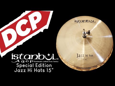 Istanbul Agop Special Edition Jazz Hi Hat Cymbals 15" 924/1146 grams SEH15