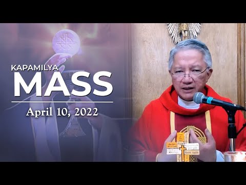 April 10, 2022 | Kapamilya Sunday Mass | Palm Sunday