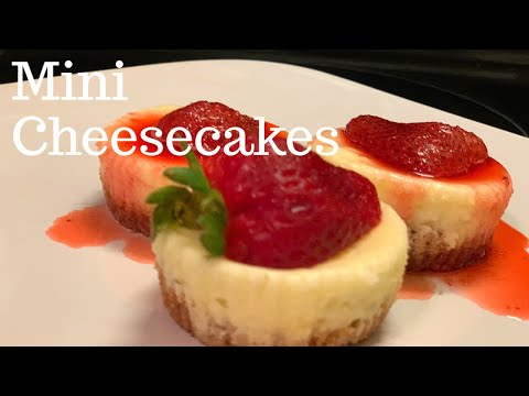 How To Make Mini Cheesecakes | My Daughter is in the kitchen