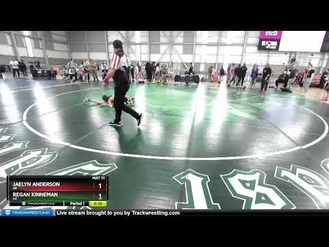 65 Lbs Semifinal - Jaelyn Anderson, NE Vs Regan Kinneman, AZ 3297