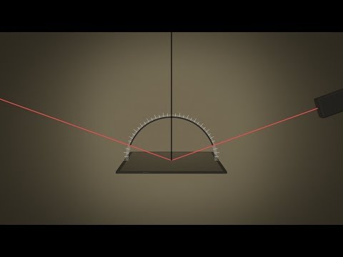 Reflexion von Licht erklärt