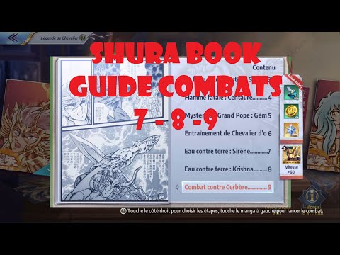 Saint Seiya Awakening - Guide Book Shura 7 - 8 - 9