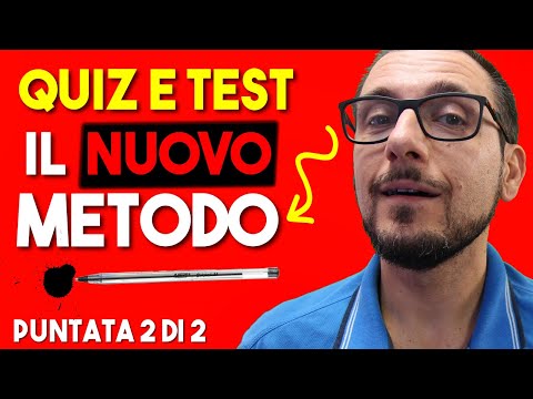 Il Nuovo METODO per Passare i Quiz, Test a Crocette e Vincere Concorsi