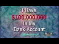 I Have 100 Million Dollars In My Bank Account Abundance Mindset Super Charged Affirmations