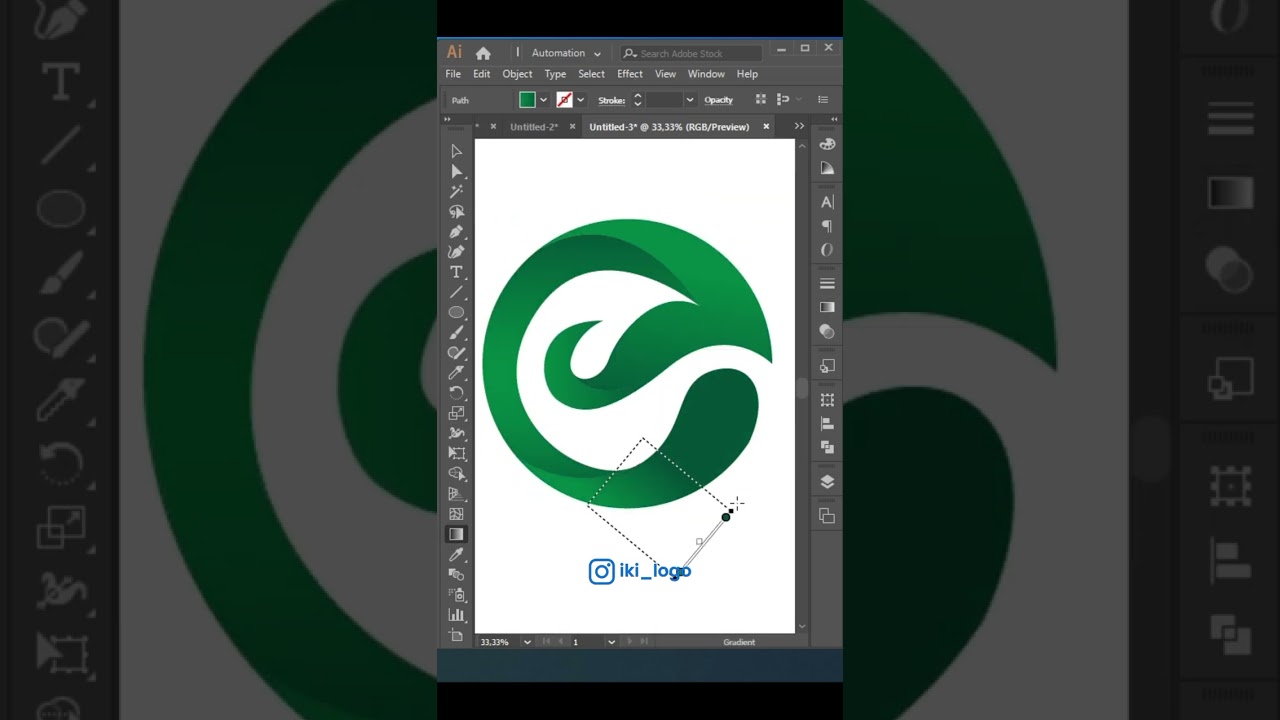 Eco Green Logo Design