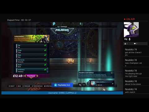 Paladins spending spree