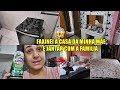 VLOG FIZ FAXINA NA CASA DA MINHA MÃE JANTAR EM FAMÍLIA