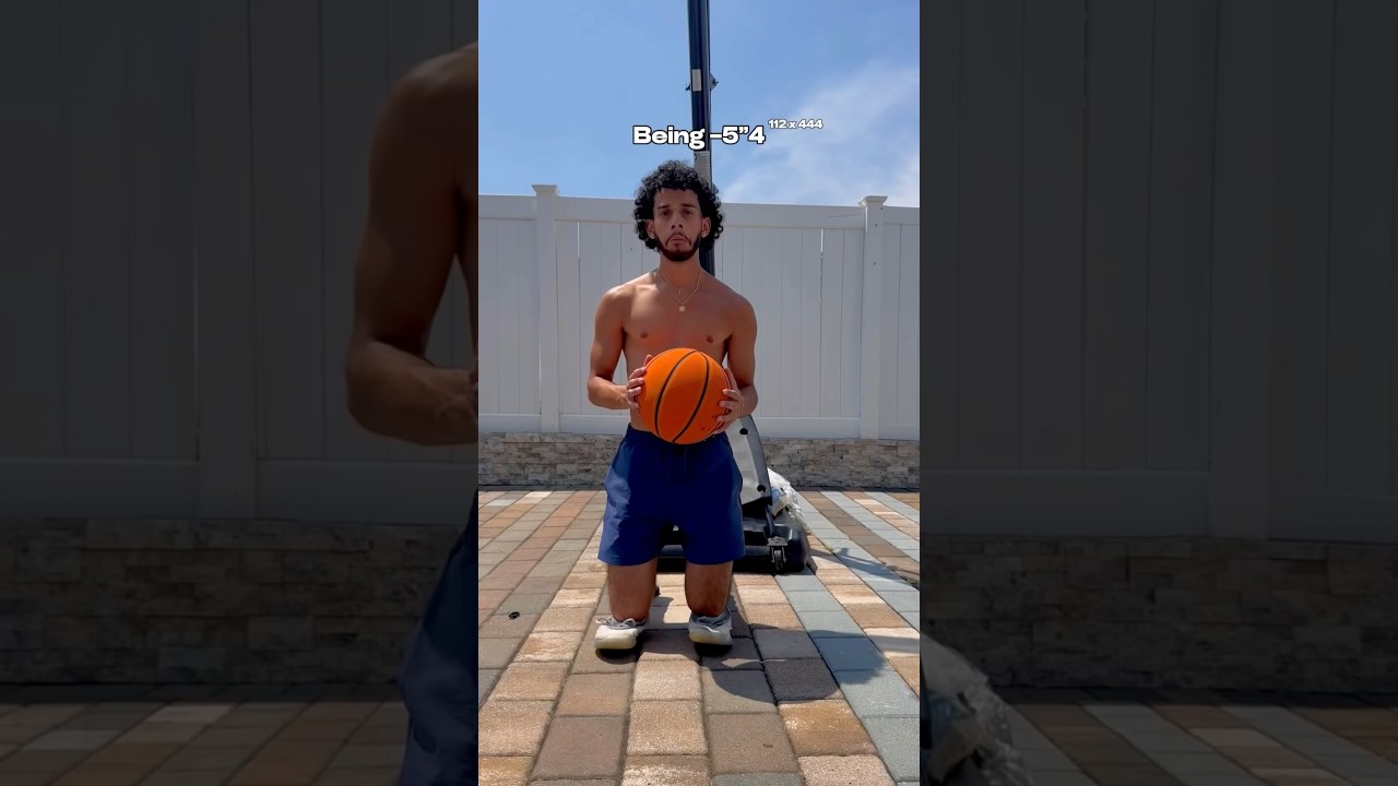 The Struggle of a Short Hooper 😭🏀 we all want to be LeBron fr #basketball #funny #nba