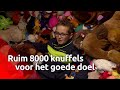 Tygo Clijsen (10) haalde mega veel knuffels op.