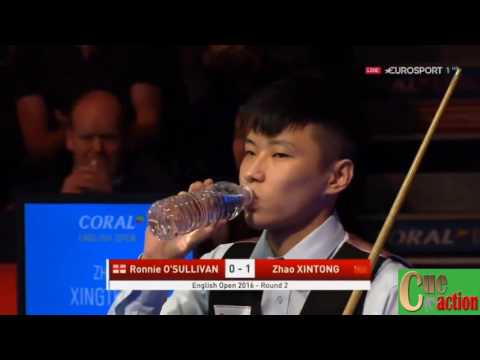 Snooker English Open 2016 Ronnie O'Sullivan - Zhao Xintong Best of 7 Frames