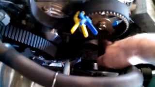Timing belt replacement 2003 Chrysler Sebring 3.0L V6 water pump too Mitsubishi