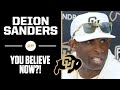 Deion Sanders goes after reporters who didn't believe in him after win over TCU | CBS Sports
