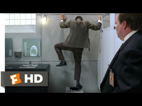 Bean (4/12) Movie CLIP - Bathroom Mishap (1997) HD