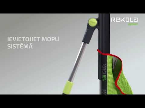 Latvian language Rekola How to mount the mopcloth