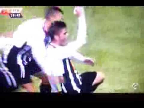 Cartagena - Barcelona gol de Fernando 1-0 , Cartagena vs FC Barcelona 1-4