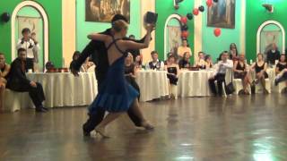 JuanP Cnaviere y Sara Westin. Tango y Noche. Nevskaya milonga 2015