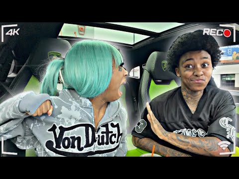 CALLING MY FIANCÉE MY SIDE CHICK IN THE DRIVE THRU…. 😱