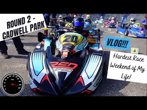 VLOG - Rob Stubbs - Superkart, Cadwell Park Round 2 - Hardest Race Weekend of My Life!!