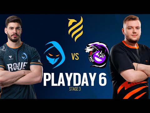Rogue VS Outsiders // Rainbow Six European League 2022 - Stage 3 - Playday #6