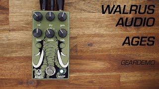 Video thumbnail for Walrus Audio - Ages - Overdrive (No Talk Geardemo) by Haiko Heinz