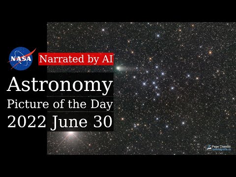 APOD: 2022-06-30 - Comet C/2017 K2 (PanSTARRS) (Narrated by Joanna)