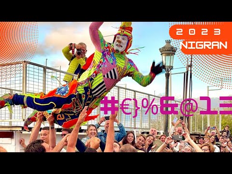 Voló y todo se Descontrolo ARLEQUÍN . Karcocha en Nigrán - Galicia 🇪🇸