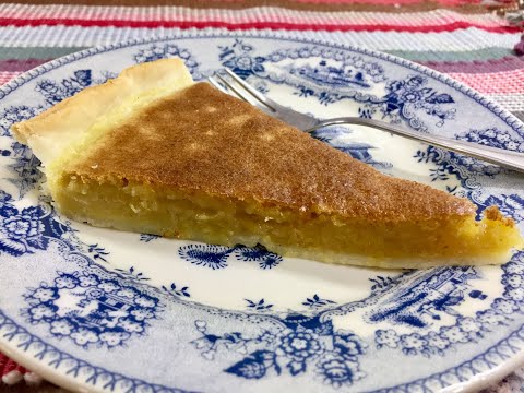 Tarte de Grão – Portuguese Sweet Chickpea Tart