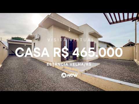 6747 - Casa plana à venda no bairro Campo Grande, em Estância Velha/RS | R$ 465.000